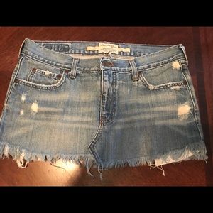 Vintage Abercrombie &f Finch mini skirt